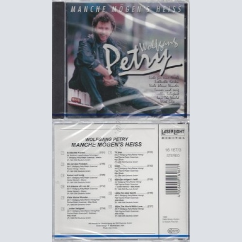 CD--NM-SEALED-WOLFGANG PETRY -- MANCHE MÖGEN'S HEISS