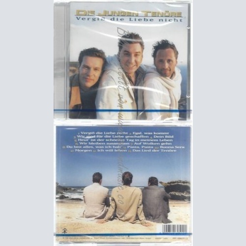 CD-NM-SEALED-DIE JUNGEN TENORE -1999- -- VERGISS' DIE LIEBE NICHT