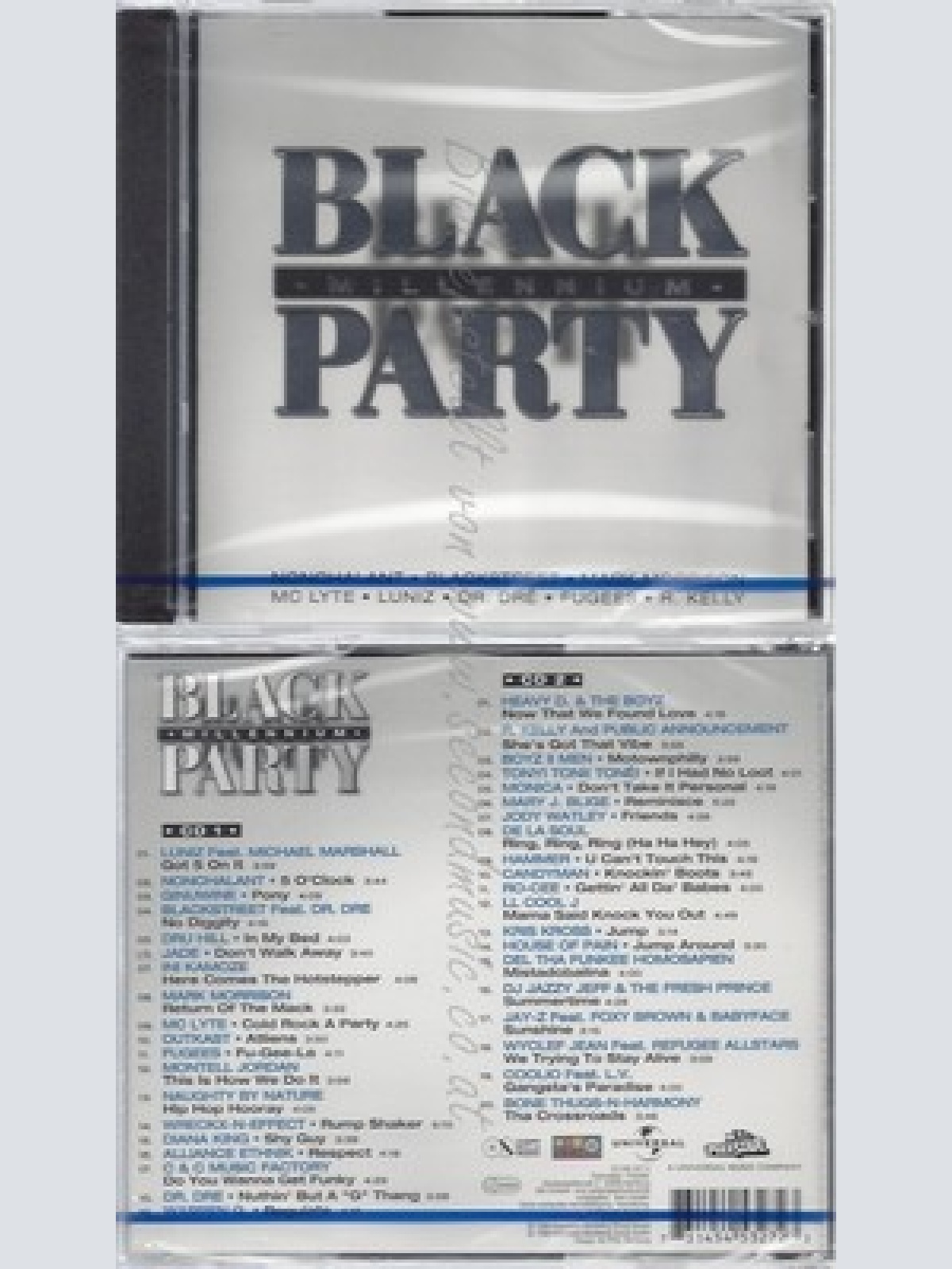 CD--NM-SEALED-VARIOUS -1999- - DOPPEL-CD -- BLACK MILLENNIUM PARTY