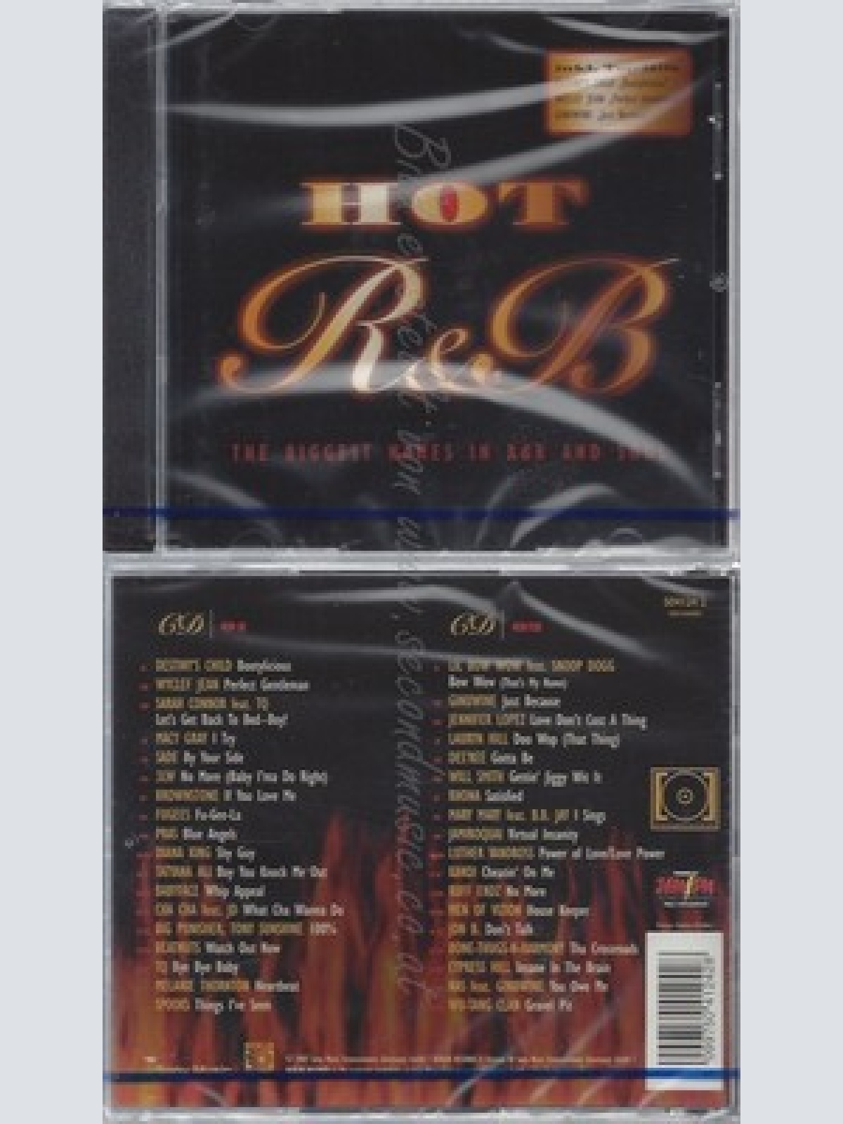CD--NM-SEALED-VARIOUS -2001- - DOPPEL-CD -- HOT R'N'B