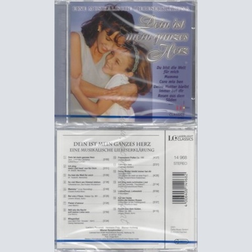 CD--NM-SEALED-VARIOUS -2009- -- DEIN IST MEIN GANZES HERZ