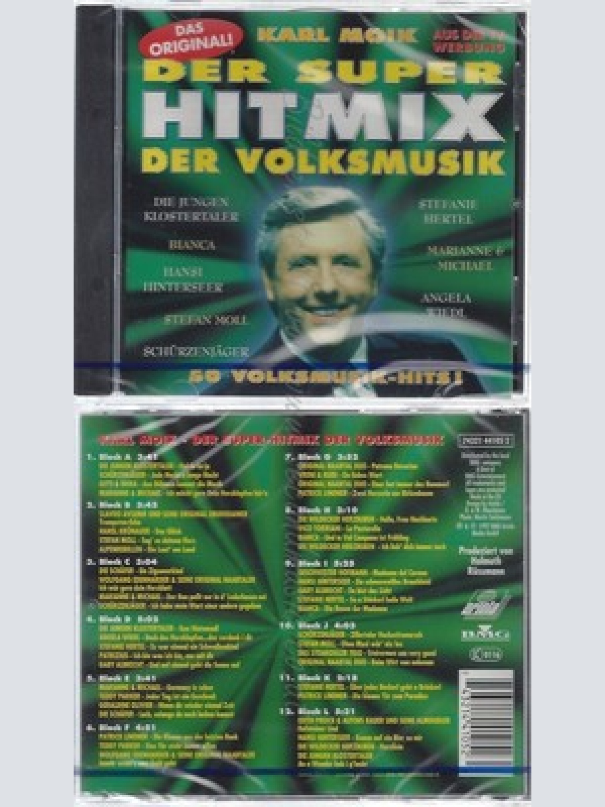 CD--NM-SEALED-VARIOUS -1997- -- SUPER HIT MIX DER VOLKSMUSIK