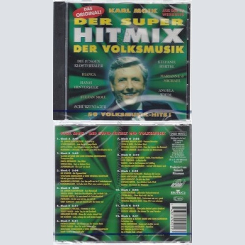 CD--NM-SEALED-VARIOUS -1997- -- SUPER HIT MIX DER VOLKSMUSIK
