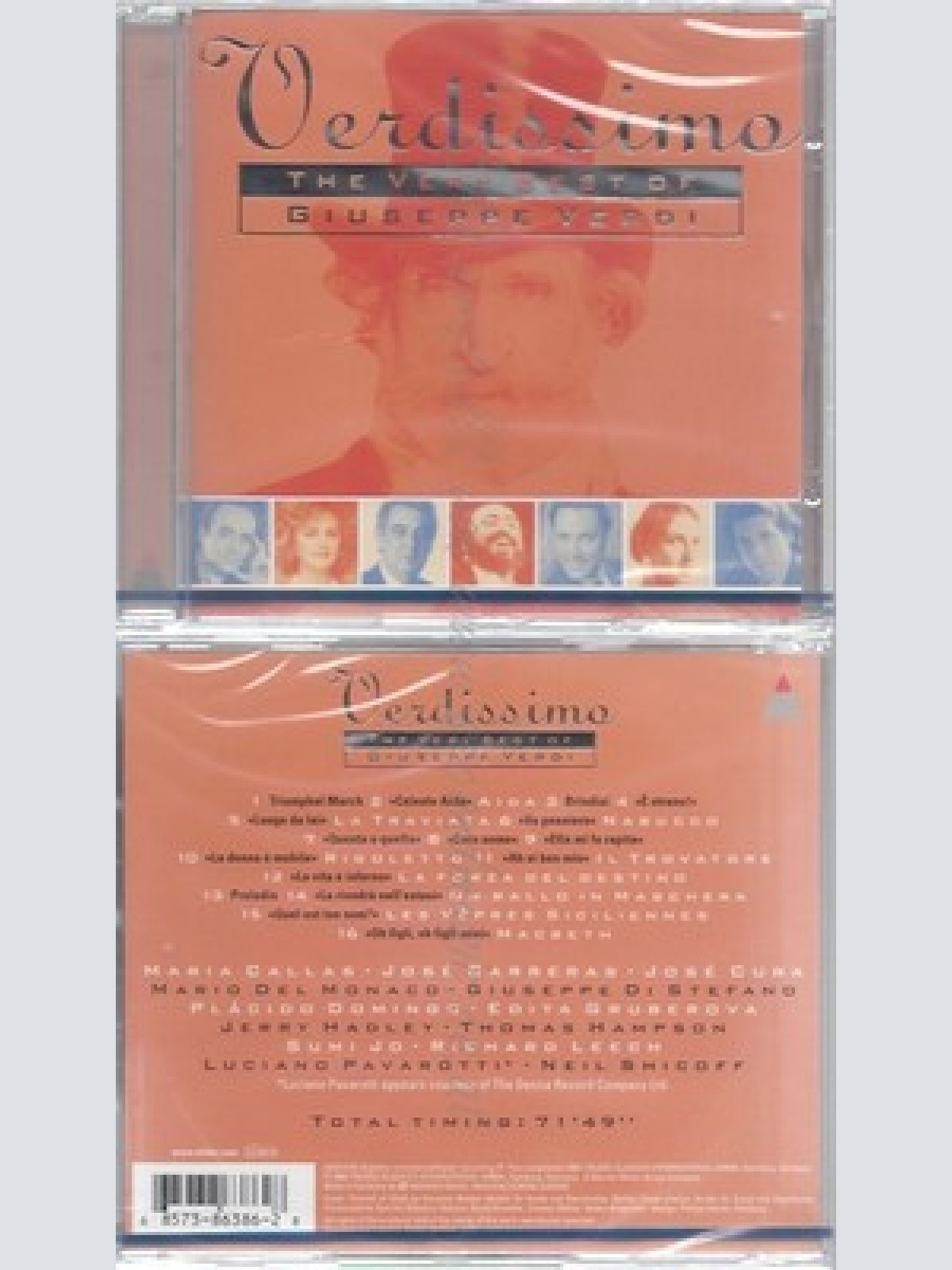 CD--NM-SEALED-VARIOUS UND GIUSEPPE VERDI -KOMPONIST- -2001- -- VERDISSIMO-THE V