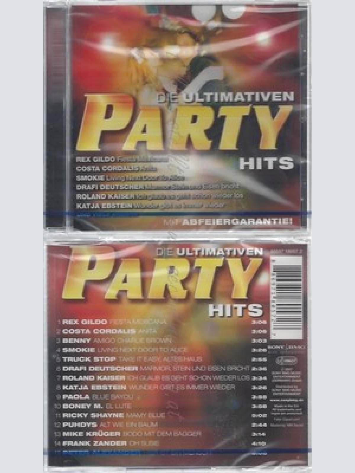CD--NM-SEALED-VARIOUS -2007- -- DIE ULTIMATIVEN PARTY HITS