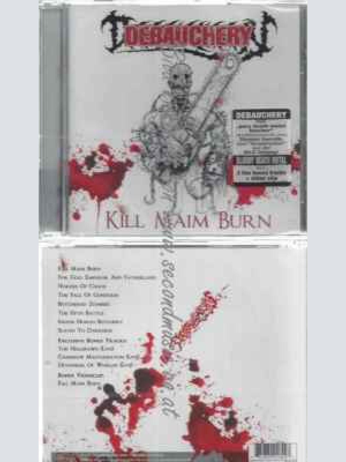 CD--Debauchery | --Kill Maim Burn
