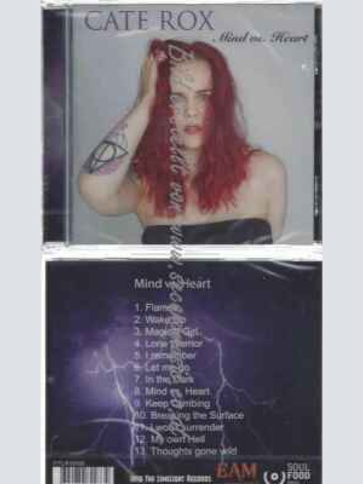 CD--Cate Rox | --Mind Vs Heart
