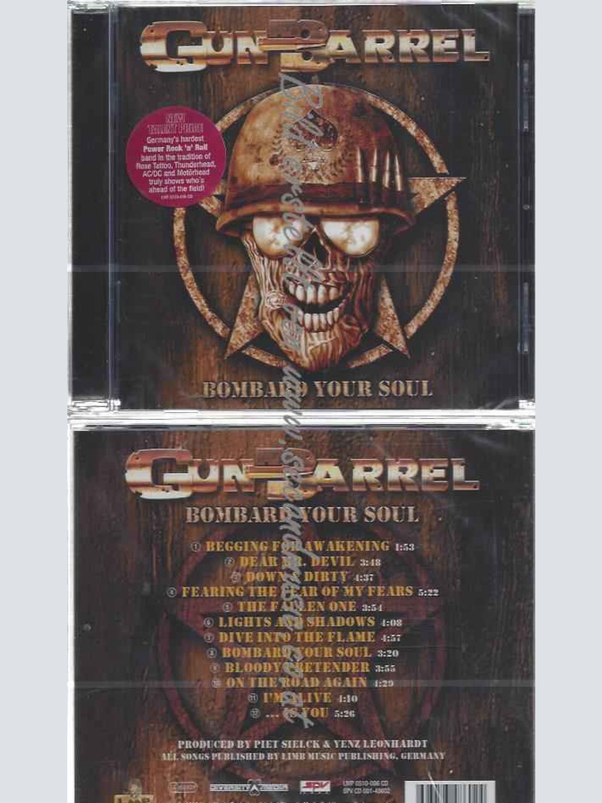 CD--Gun Barrel | --Bombard Your Soul