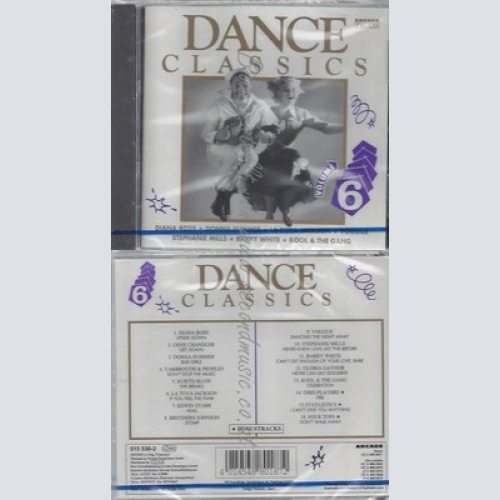 CD--NM-SEALED-DANCE CLASSICS 6 -- DIANA ROSS, DONNA SUMMER, KURTIS BLOW, KOOL &