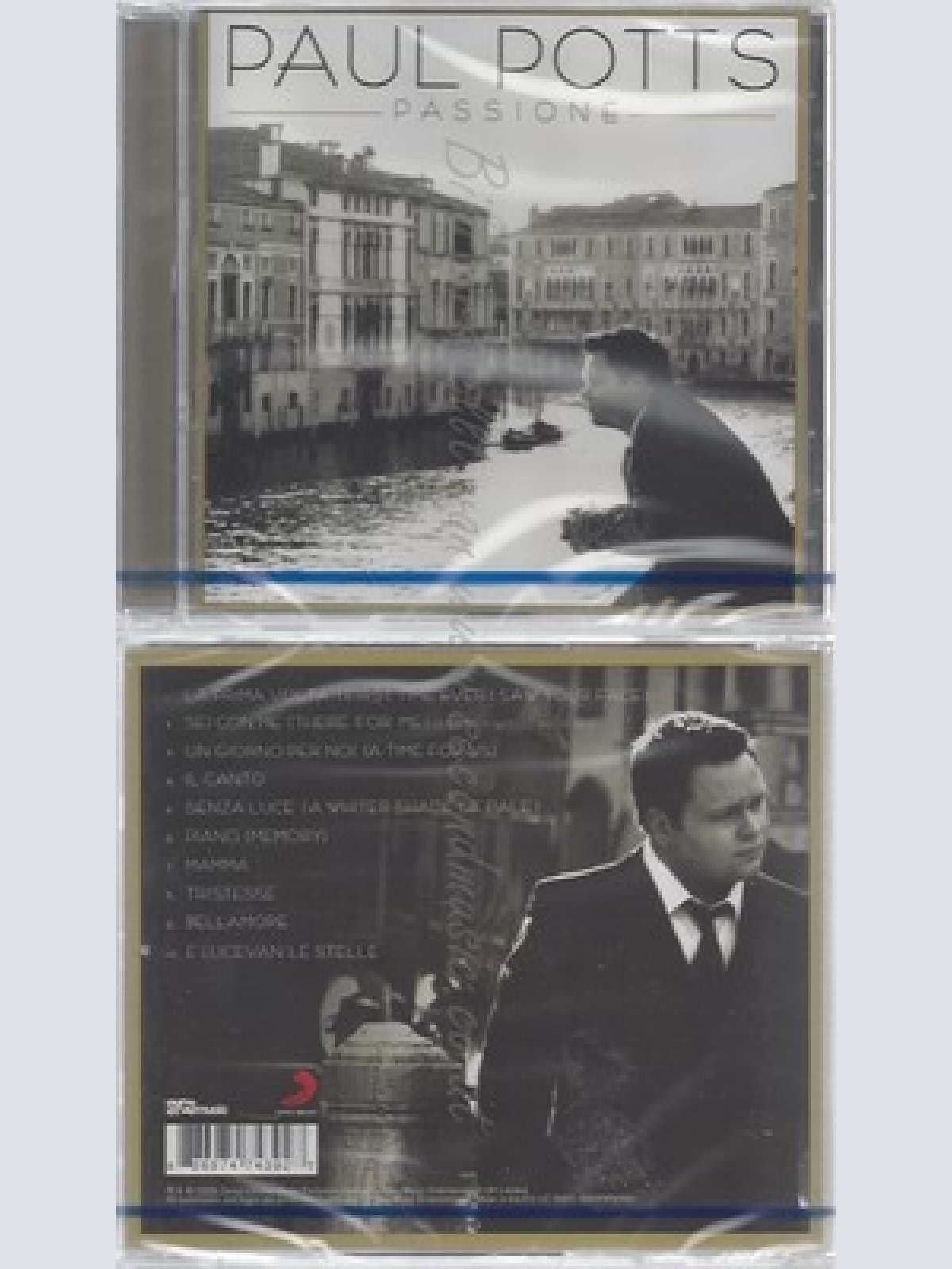 CD--NM-SEALED-PAUL POTTS -2009- -- PASSIONE