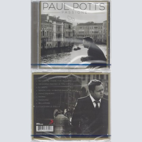CD--NM-SEALED-PAUL POTTS -2009- -- PASSIONE