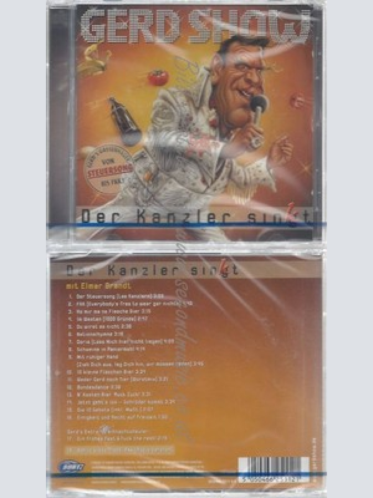 CD-NM-SEALED-T / DIE GERD SHOW -2002- -- DER KANZLER SING