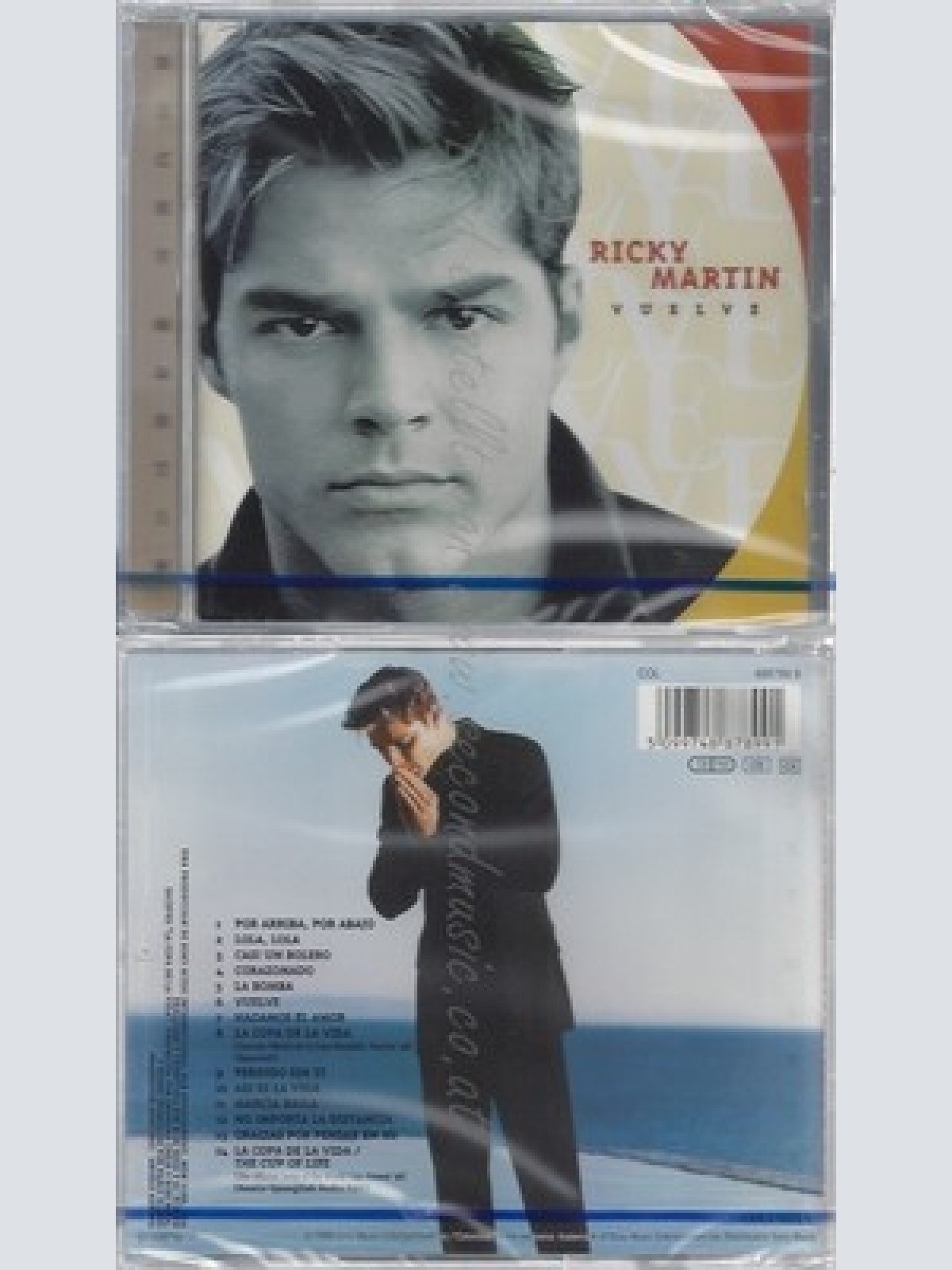 CD--NM-SEALED-RICKY MARTIN -1998- -- VUELVE