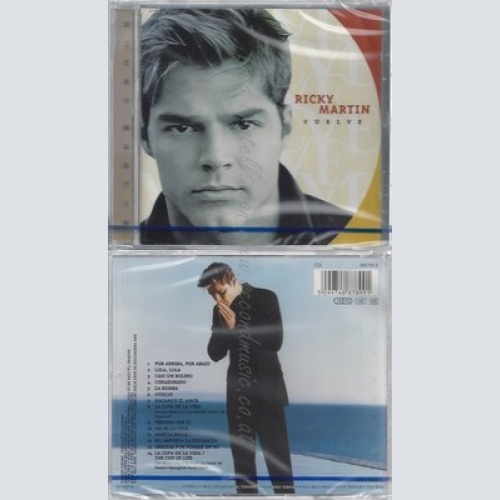 CD--NM-SEALED-RICKY MARTIN -1998- -- VUELVE