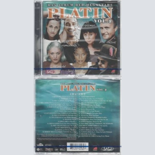 CD-NM-SEALED-VARIOUS -1997- - DOPPEL-CD -- PLATIN VOL. 2