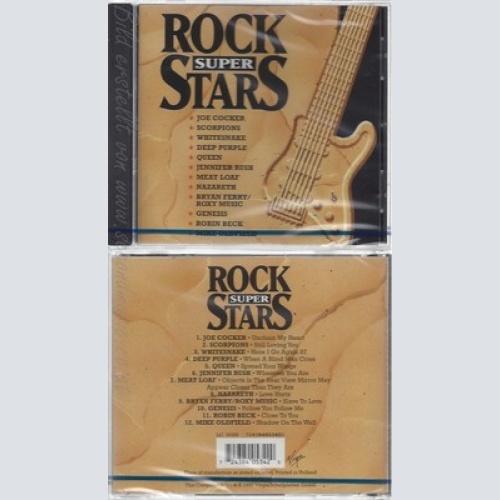CD--NM-SEALED-ROCK SUPERSTARS -1995- -- ROCK SUPER STARS