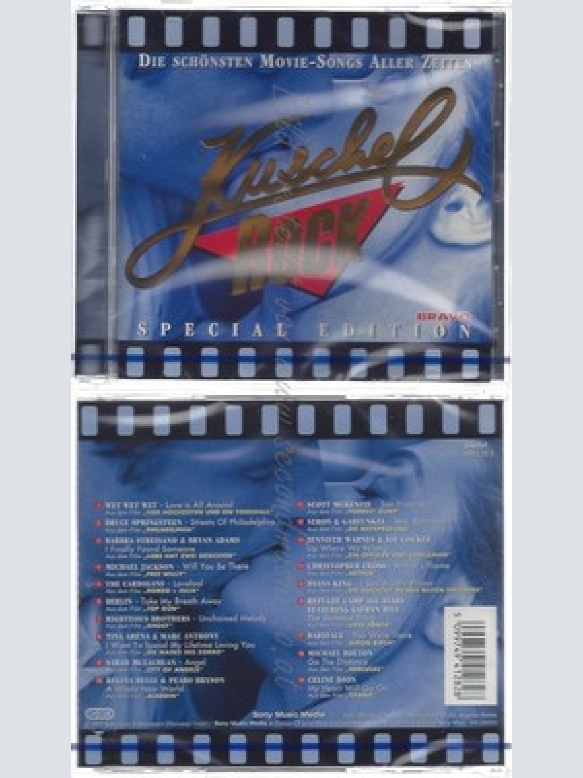 CD--NM-SEALED-VARIOUS -1999- -- KUSCHELROCK - DIE SCHÖNSTEN MOVIE-SONGS ALLER Z