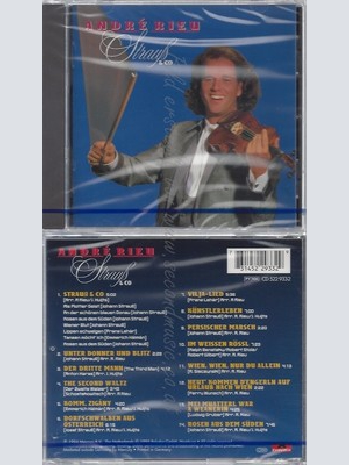 CD--NM-SEALED-ANDRÉ RIEU UND JOHANN -SOHN-/+ STRAUß -KOMPONIST- -1994- -- STRAU