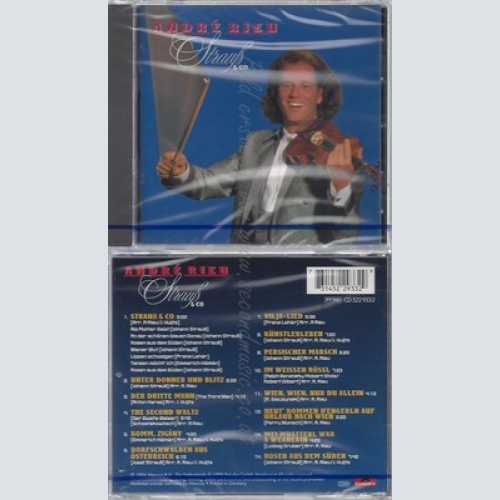 CD--NM-SEALED-ANDRÉ RIEU UND JOHANN -SOHN-/+ STRAUß -KOMPONIST- -1994- -- STRAU