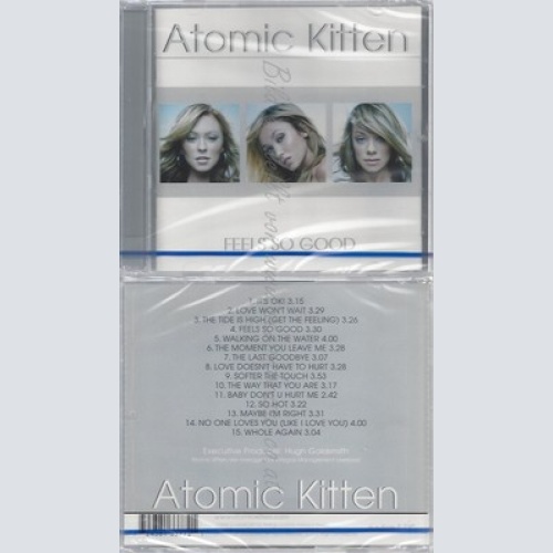 CD--NM-SEALED-ATOMIC KITTEN -2003- -- FEELS SO GOOD