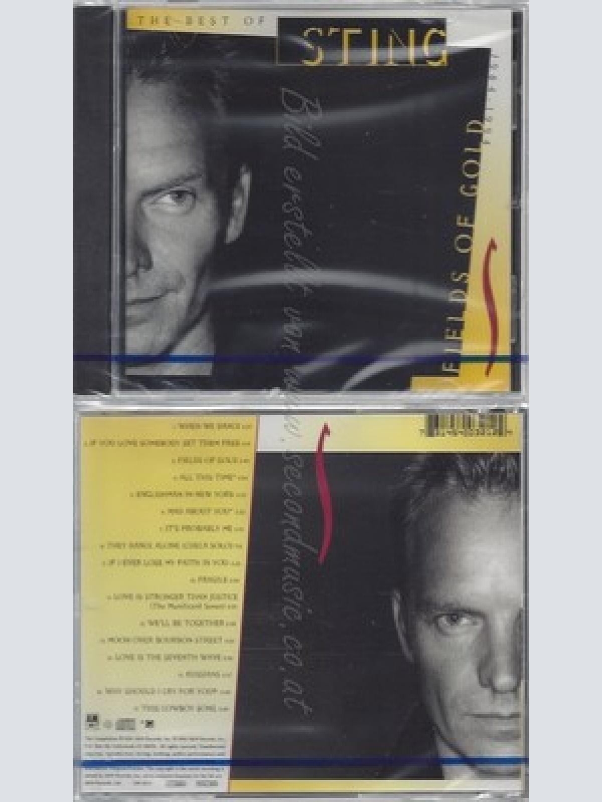 CD--NM-SEALED-STING -1994- -- FIELDS OF GOLD -BEST OF 1984-94-