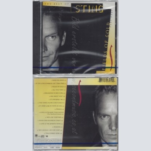 CD--NM-SEALED-STING -1994- -- FIELDS OF GOLD -BEST OF 1984-94-