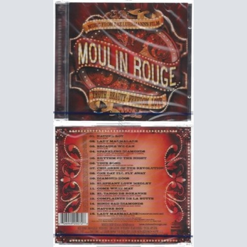 CD--NM-SEALED-VARIOUS -2001- - SOUNDTRACK -- MOULIN ROUGE