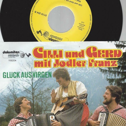 7" Cilli und Gerd --  Glück Ausvirgen