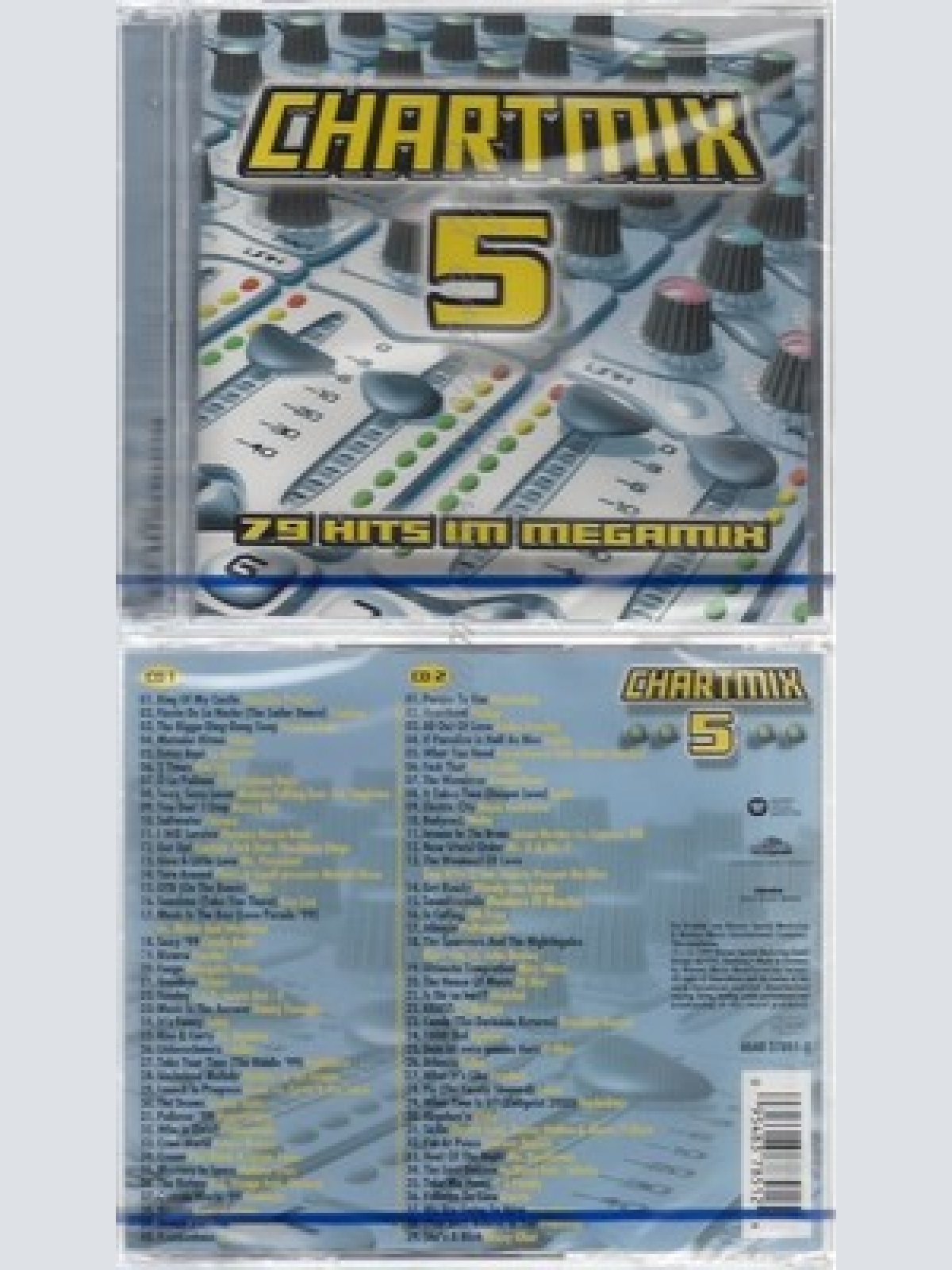 CD--NM-SEALED-VARIOUS -1999- - DOPPEL-CD -- CHARTMIX VOL.5