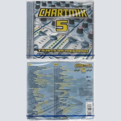 CD--NM-SEALED-VARIOUS -1999- - DOPPEL-CD -- CHARTMIX VOL.5