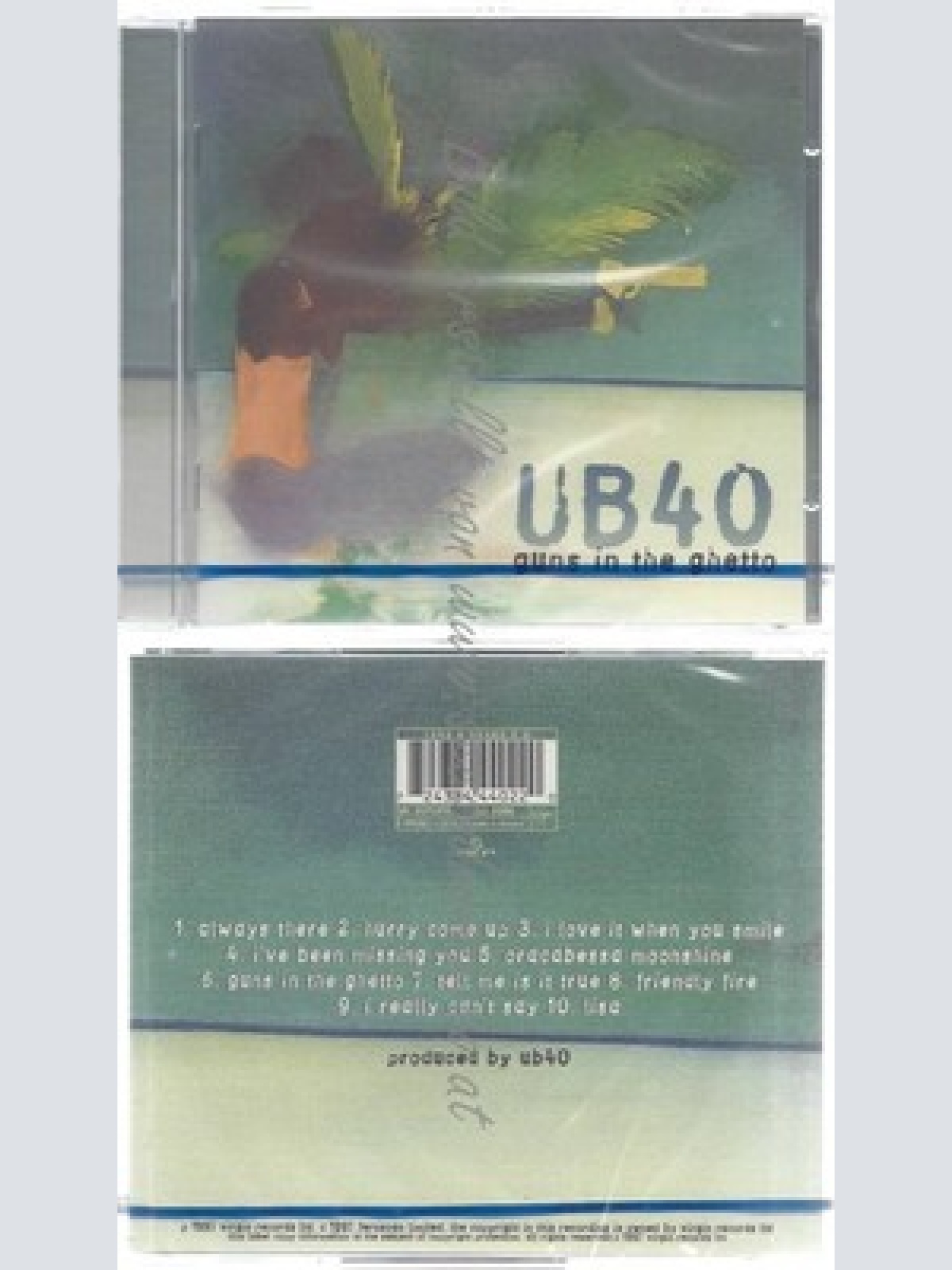CD-NM-SEALED-UB40 UND UB 40 -1997- -- GUNS IN THE GHETTO