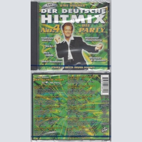 CD--NM-SEALED-VARIOUS -1998- -- DER DEUTSCHE HITMIX 4-DIE PART