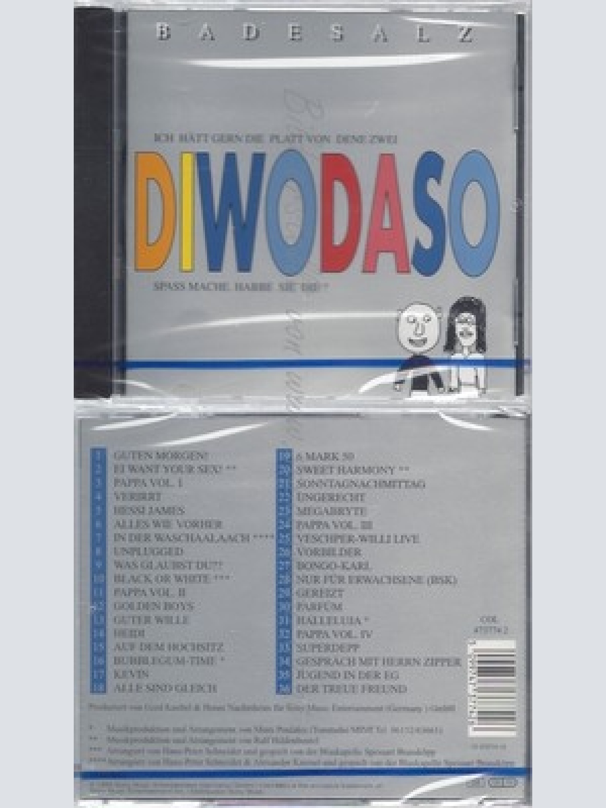 CD--NM-SEALED-BADESALZ -1993- -- DIWODASO