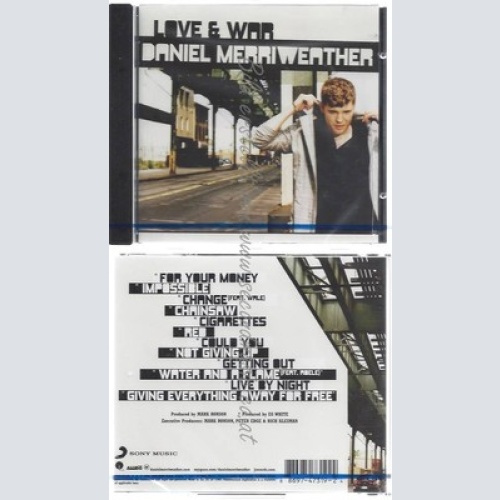 CD-NM-SEALED-DANIEL MERRIWEATHER -2009- -- LOVE & WAR