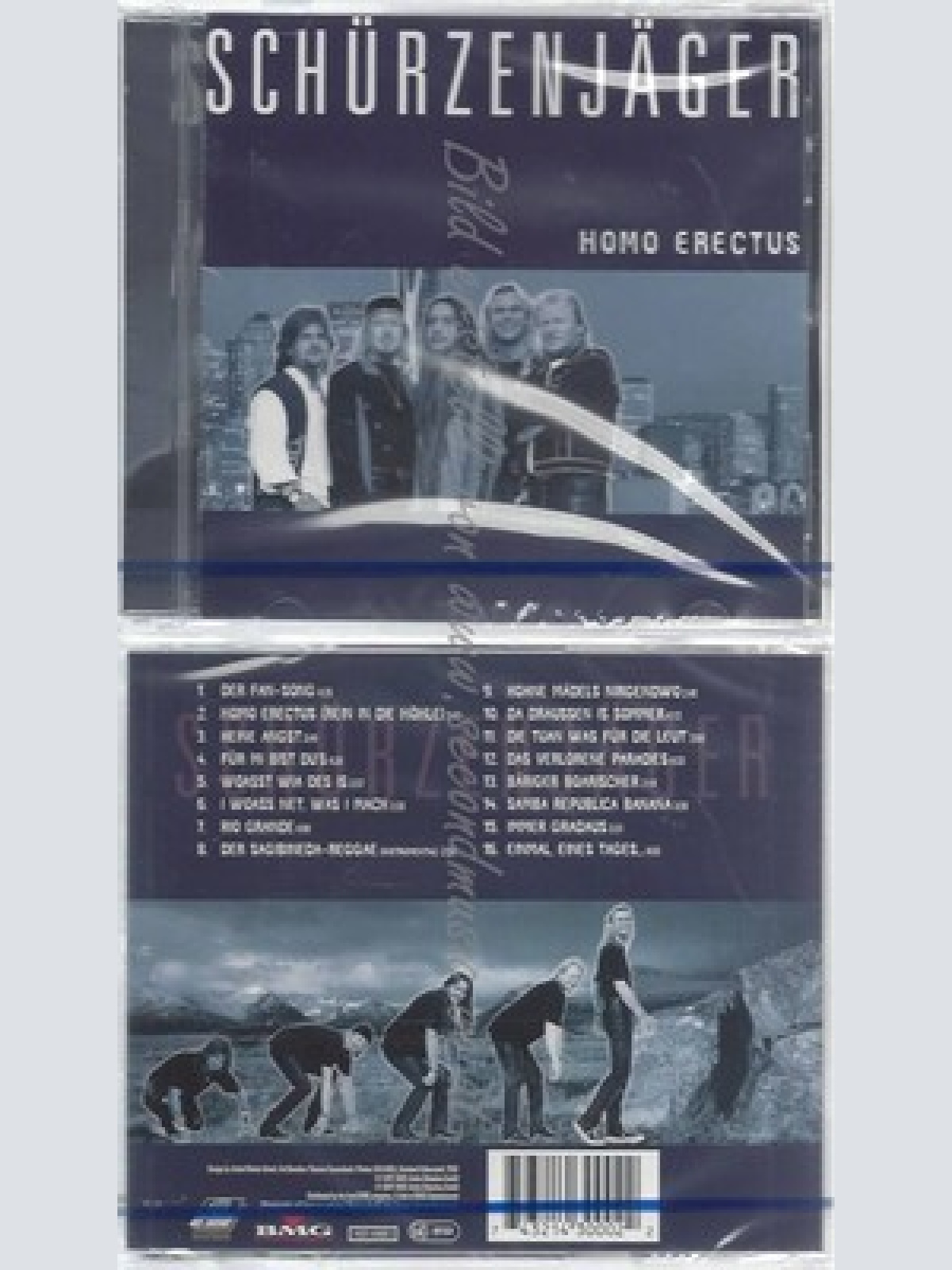 CD-NM-SEALED-SCHÜRZENJÄGER -1997- -- HOMO ERECTUS