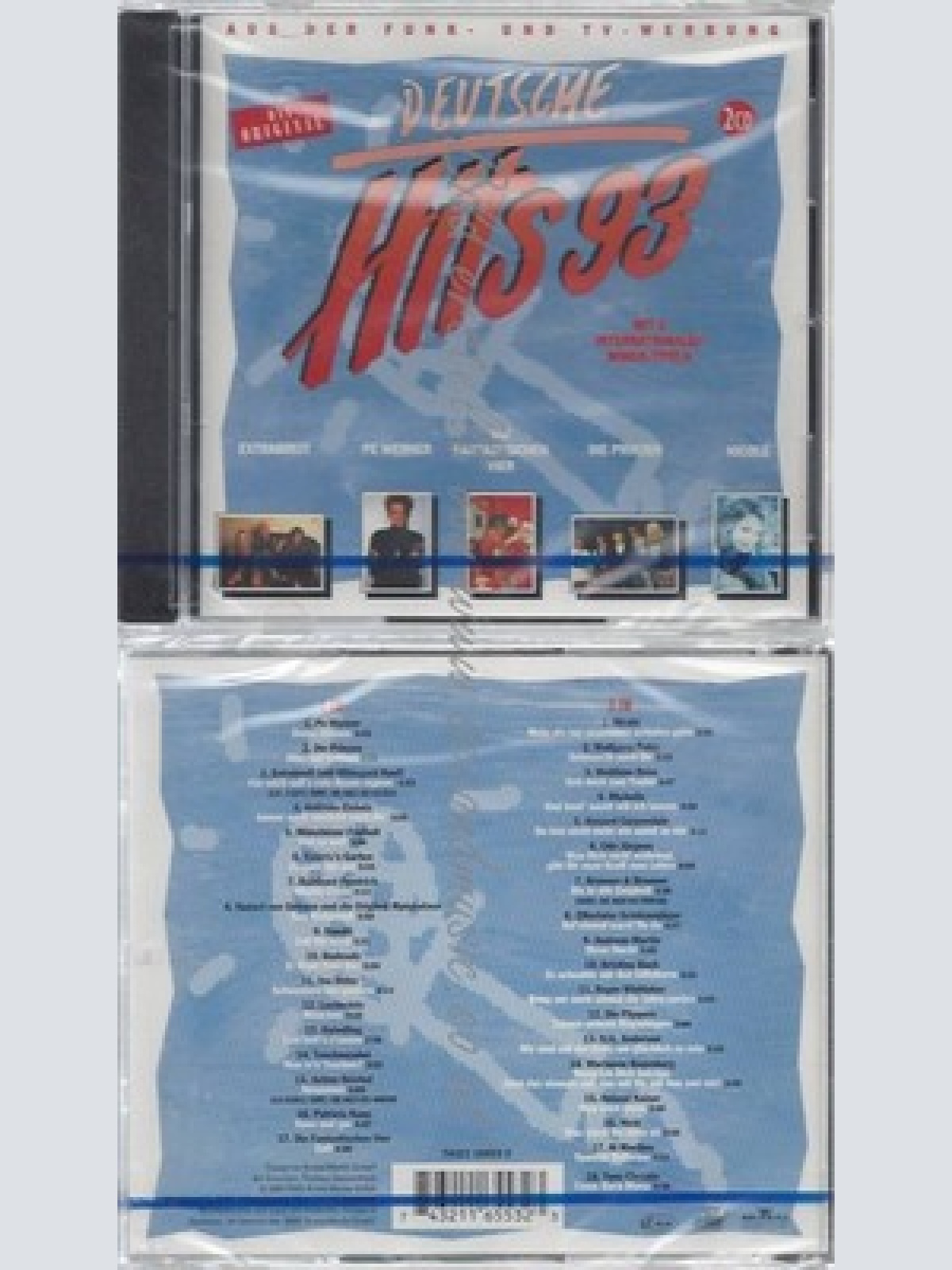 CD-NM-SEALED-HITS 93-DEUTSCH -- EXTRABREIT, PE WERNER, FANTA 4, PRINZEN, NICOLE,
