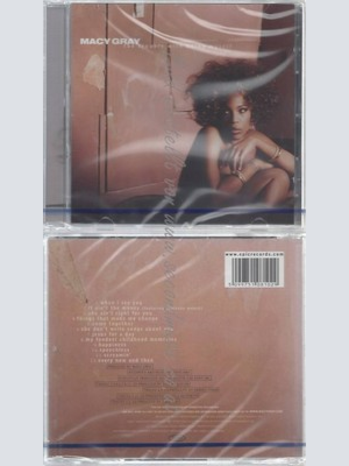 CD-NM-SEALED-MACY GRAY -2003- -- THE TROUBLE WITH BEING MYSELF