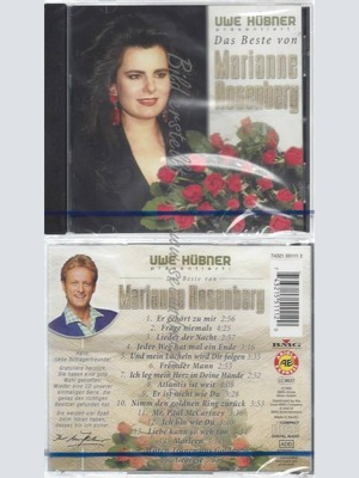 CD-NM-SEALED-MARIANNE ROSENBERG / MARIANNE ROSENBERG -1998- -- DAS BESTE