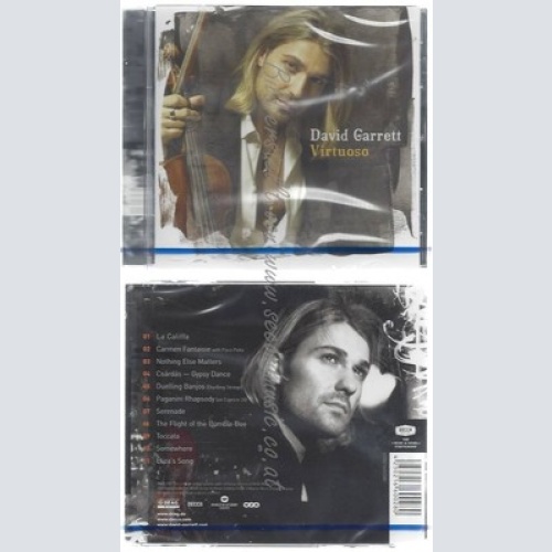 CD-NM-SEALED-DAVID GARRETT -2007- -- VIRTUOSO