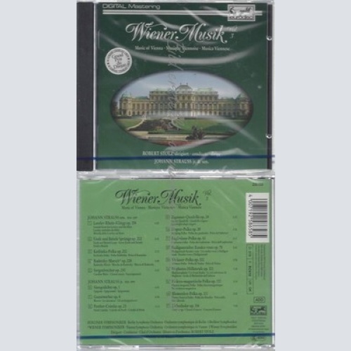 CD-NM-SEALED-R. STOLZ, BES, WSY UND JOHANN -SOHN STRAUSS -KOMPONIST- -1988- -- W