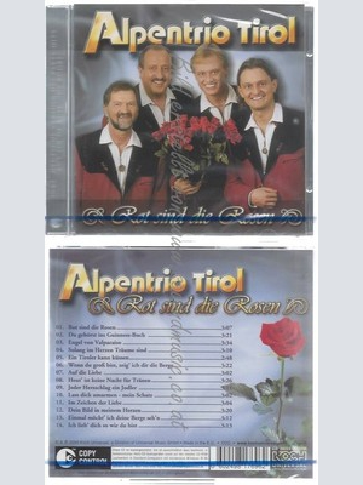CD-NM-SEALED-ALPENTRIO TIROL -2004- -- ROT SIND DIE ROSEN