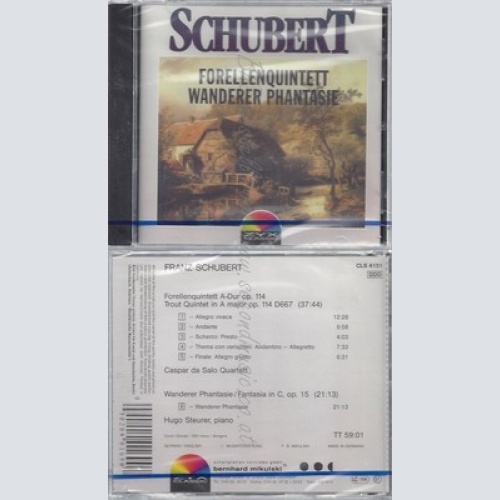 CD--NM-SEALED-WANDERER-FANTASIE / FRANZ SCHUBERT UND FRANZ SCHUBERT -KOMPONIST-