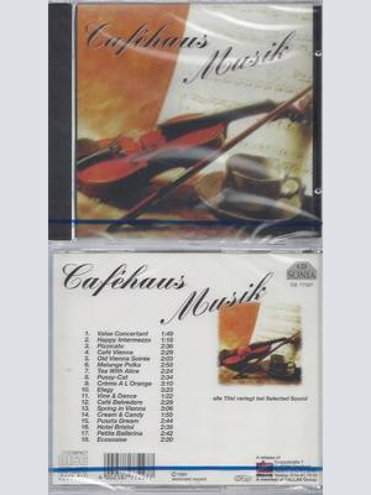 CD-NM-SEALED-VARIOUS -1994- -- CAFEHAUSMUSIK