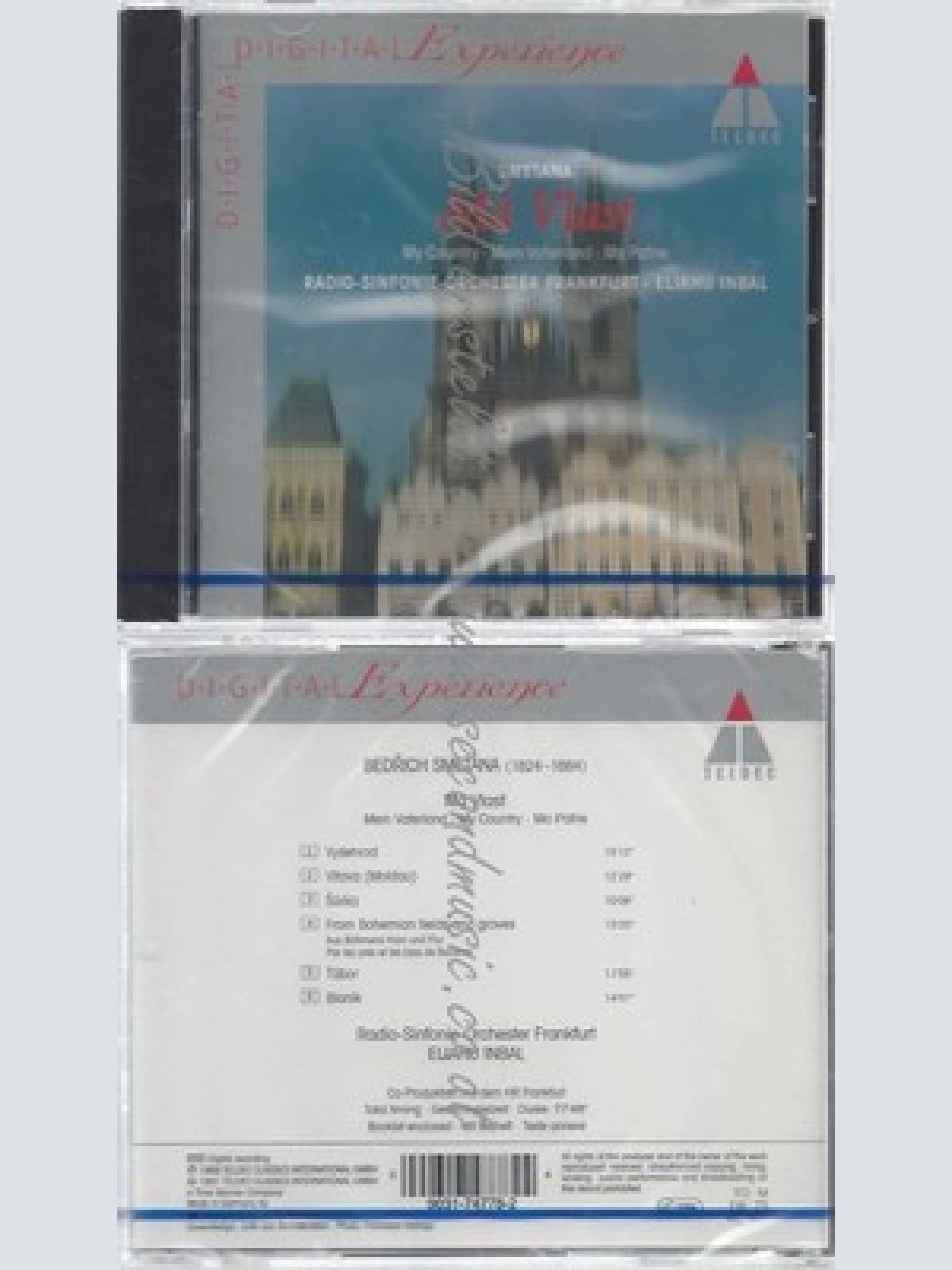 CD-NM-SEALED-MA VLAST / RSOF, INBAL UND FRIEDRICH -BEDRICH- SMETANA -KOMPONIST-