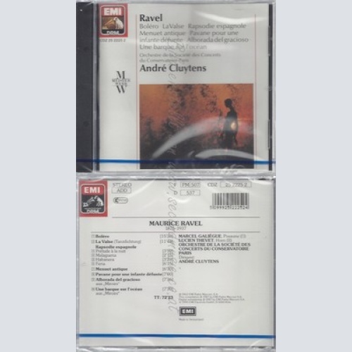 CD--NM-SEALED-RHAP.ESPAGNOLE / LA VALSE U.A. / ANDRE CLUYTENS, OCP UND MAURICE