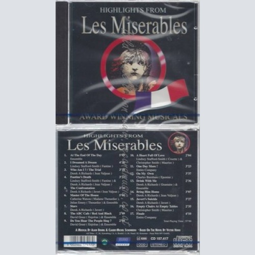 CD-NM-SEALED-VARIOUS -2004- - SOUNDTRACK -- LES MISERABLES