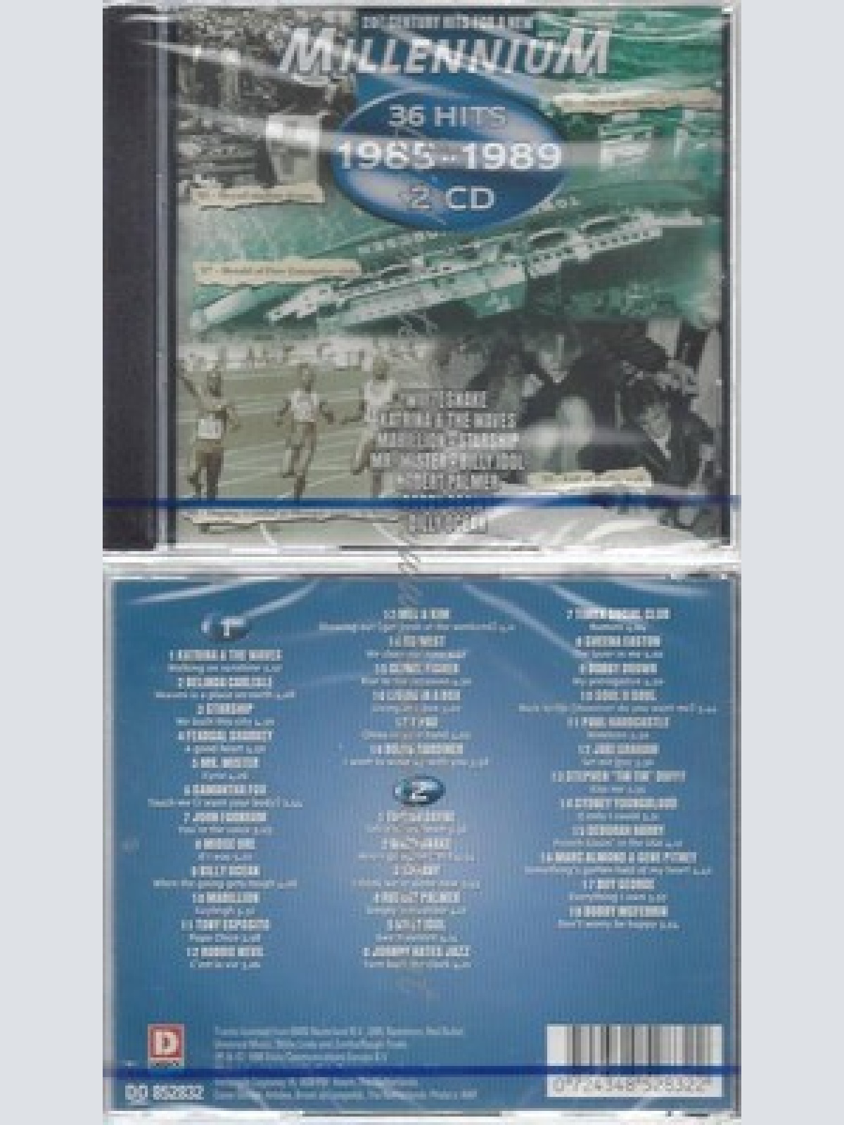 CD-NM-SEALED-VARIOUS -1998- - DOPPEL-CD -- 36 HITS OF 1985-1989