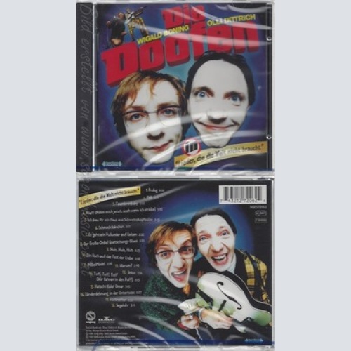 CD--NM-SEALED-DIE DOOFEN -1995- -- LIEDER,DIE DIE WELT NICHT BRAUCHT