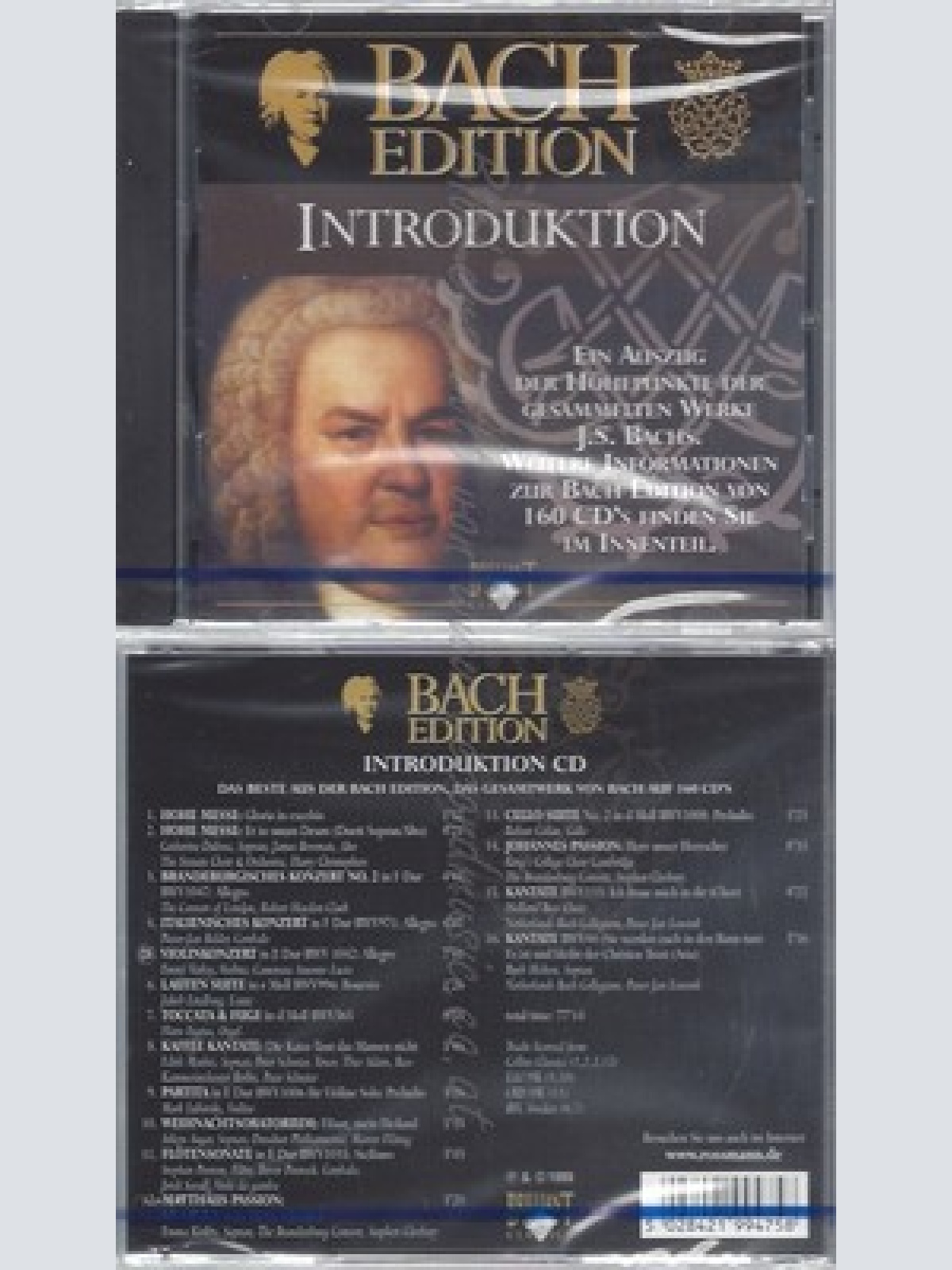 CD--NM-SEALED-BACH -KOMPONIST- -2001- -- BACH EDITION INTRODUKTION