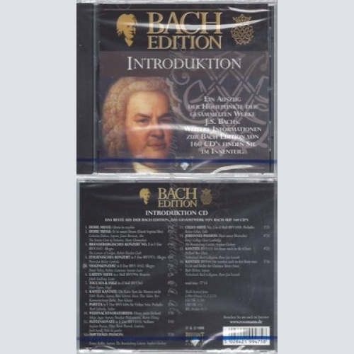 CD--NM-SEALED-BACH -KOMPONIST- -2001- -- BACH EDITION INTRODUKTION